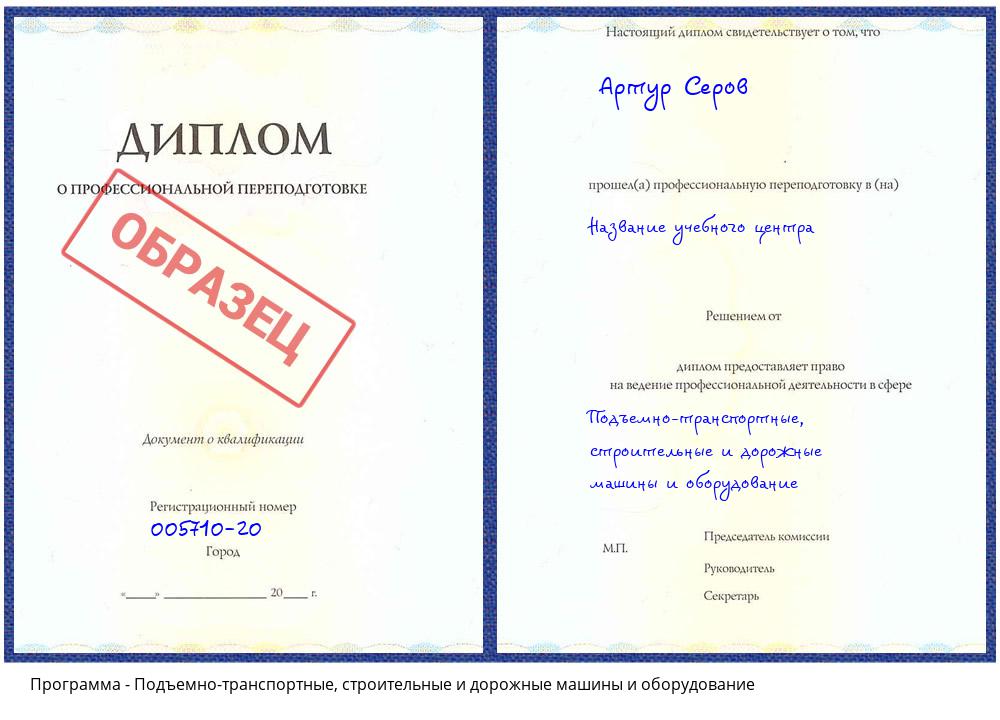 Подъемно-транспортные, строительные и дорожные машины и оборудование Тамбов